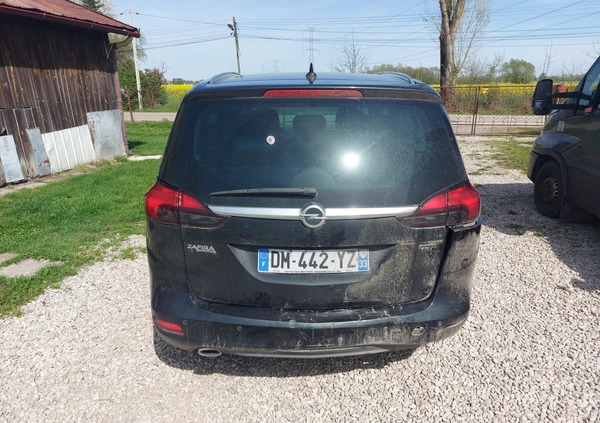 Opel Zafira cena 13900 przebieg: 282000, rok produkcji 2014 z Mielec małe 137